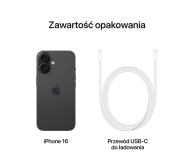 APPLE iPhone 16 128GB Czarny - 1277913 - zdjęcie 9